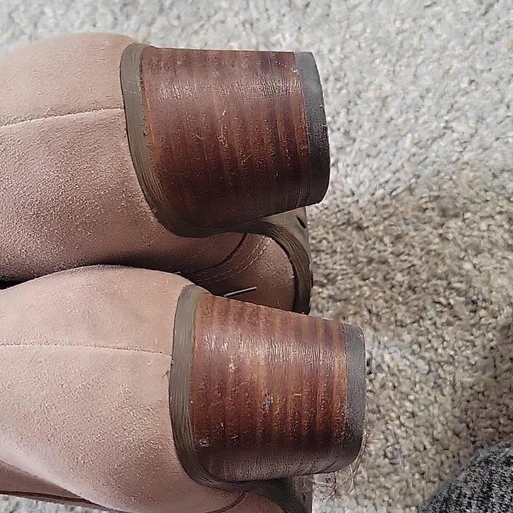Blondo valli tan suede waterproof ankle boot 10 - Picture 6 of 7